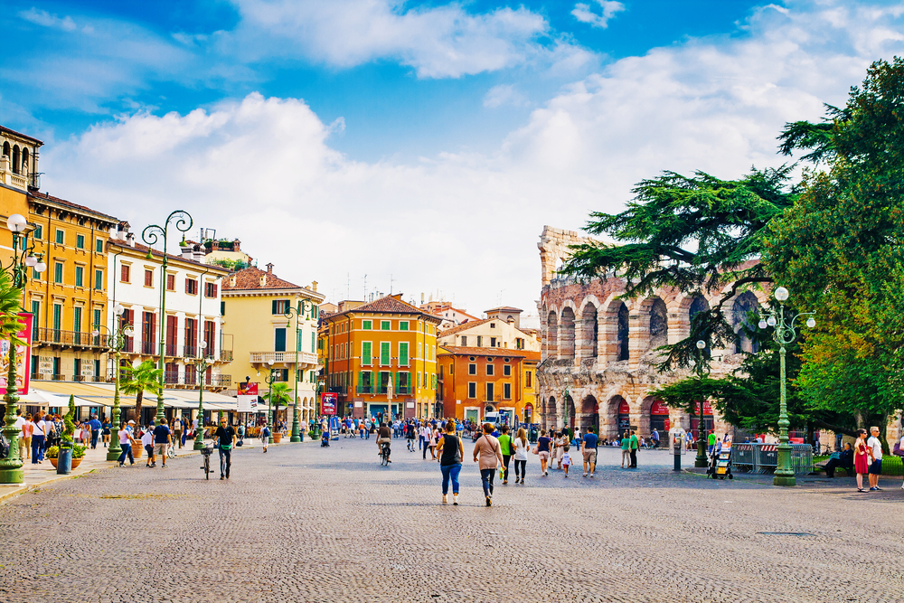 Piazza Bra Verona