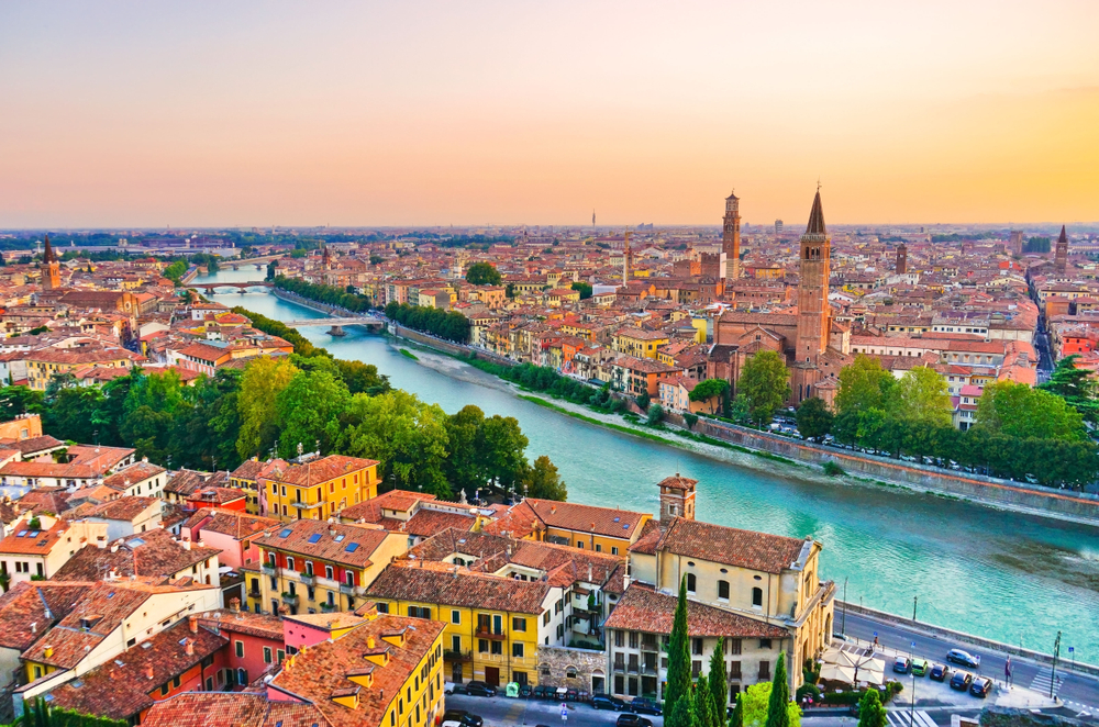 Un itinerario sui luoghi di Romeo e Giulietta in centro a Verona