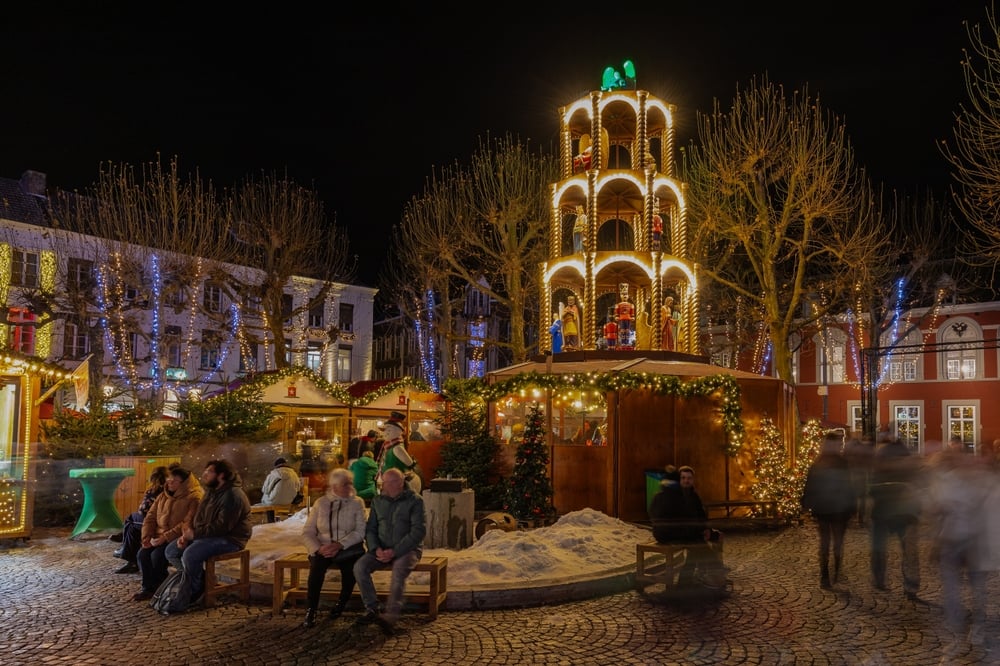 Mercatino di Natale a Valkenburg Olanda