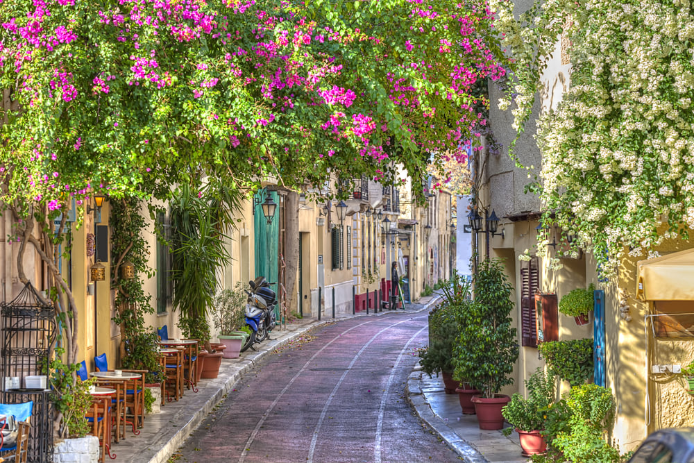 Il quartiere di Plaka in cui soggiornare