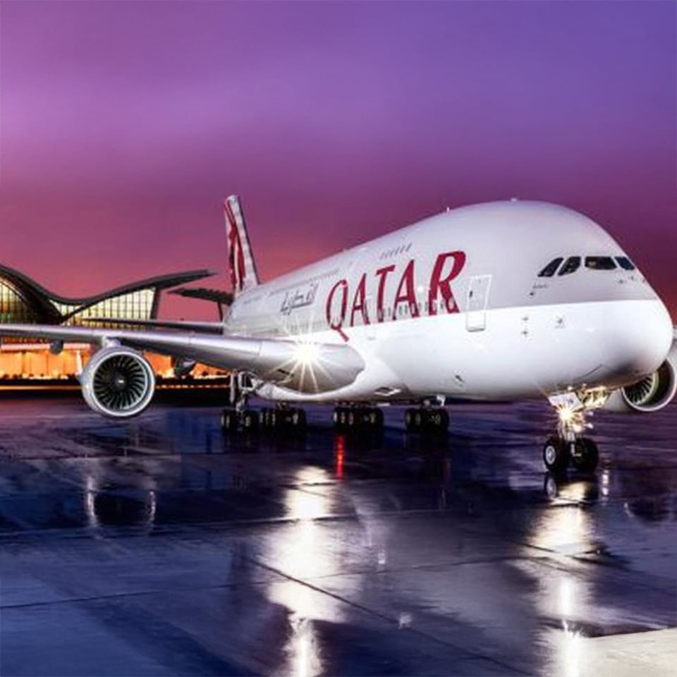 Prenota voli diretti con Qatar Airways